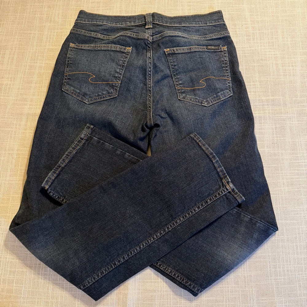 Silver Jeans Co The Athletic Dark Wash Stretch Denim Jeans Mens 30x32
